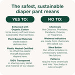 SmartyPants Pull Up Style Diapers | EWG Verified Safe & Plant-Based | Quilted 360 Waistband, Super Absorbent for Overnight Leak Protection | Training Pants by HealthyBaby | Size 8 (30 Count)