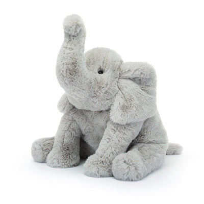 Jellycat Wanderlust Elly Elephant Stuffed Animal, 14 inches - Elephant Plush Toy - Classic Children's Gift