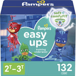 Pampers Training Pants - Easy Ups Boys & Girls Bluey - Size 2T-3T, 140 Count, Children's Potty Underwear (Packaging May Vary)