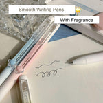 MOZXIRZ 4 Pcs Cute Retractable Pens Cat Paw Gel Pens Pastel Aesthetic Pen 0.5mm Fine Point Black Ink Smooth Writing Pen for Women Girls Office School Supplies (Cat Paw)