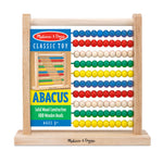 Melissa & Doug Abacus - Classic Wooden Educational Counting Toy With 100 Beads