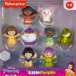 Fisher-Price Little People Toddler Toys Disney Princess Story Duos 8-Piece Figure Set for Pretend Play Kids Ages 18+ Months