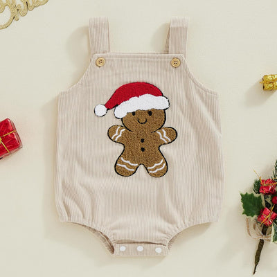My First Easter Baby Girl Boy Outfit Newborn Letter Cross Romper Corduroy Sleeveless Overall Bodysuit 0-18 Months