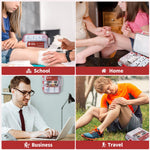 RHINO RESCUE 350 Pieces OSHA All-Purpose First Aid Kit, Home & Office Professional Medical Supplies, Ideal for Emergency, School, Business FSA HSA Eligible