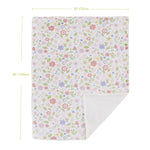 CREVENT 30''X40'' Cute Cozy Fluffy Warm Baby Blanket for Girls Boys Infants Toddlers' Bedding/Crib/Cot/Stroller, Baby Shower Birthday Newborn's Gift - Daisy