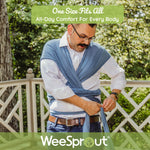 WeeSprout Baby Wraps Carrier - Perfect Child Sling for Newborn and Infant, Enhances Bonding, Soft and Breathable, Ideal for Babywearing
