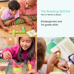 Lovevery Reading Skill Set, Learn to Read for Kindergarten and 1st Grade, Fun Phonics Games and Books, Part 2