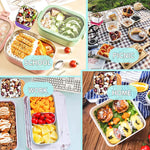 HTEVW 6Pack 6oz Stainless Steel Snack Containers for Kids, Easy Open Leak Proof Metal Toddler Snack Containers with Silicone Lids, Stackable Metal Toddler Lunch Box for Daycare, School and Travel