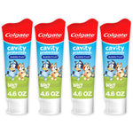 Colgate Kids Bluey Fluoride Toothpaste, Bubblegum, 4 Pack, 4.6 oz