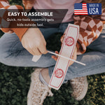 Fred's Flyers Balsa Wood Airplane Kits - 5-Pack - USA Made Wooden Glider Toy Planes for Kids