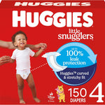 Huggies Size Newborn Diapers, Little Snugglers Baby Diapers, Size Newborn (up to 10 lbs), 31 Count, Packaging May Vary