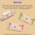 The Honest Company Nourish + Cleanse Naturally Scented Wipes | Cleansing Multi-Tasking Wipes | 99% Water, Plant-Based, Hypoallergenic | Sweet Almond, 240 Count