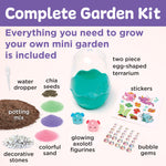 Creativity for Kids Mini Garden: Axolotl Terrarium - STEM Science Kit for Kids, Axolotl Arts and Crafts for Kids, Kids Gifts | Spring Gifts & DIY Girls Toys (Ages 6+)