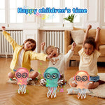 Dancing Jellyfish Baby Toy, Crawling Jellyfish Tummy Time Toy, Magic Dancing Music Crawling Toys for 3 4 5 6 7 8 Year Old Kids Boy Girl Birthday Gifts, Interactive Relax for Office Desk