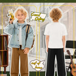 LessonZoo 3 Pack Toddler Boys Sweatpants Kid Open Bottom Athletic Elastic Waist Soft Lightweight Pants with Pocket Drawstring