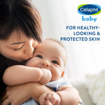 Cetaphil Baby Body Wash with Half Baby Lotion, Gentle Wash with Organic Calendula, Soothes Dry, Sensitive Skin for Everyday Use, Gentle Fragrance, Soap Free, Hypoallergenic, 7.8oz
