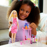 Barbie Scientist Doll and Accessories with Blonde Fashion Doll, Lab Table, Microscope, & Color-Change Beaker & Petri Dish Accessories