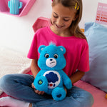 Care Bears 14” Grumpy Bear - Blue Plushie for Ages 4+ – Perfect Stuffed Animal Holiday, Birthday Gift, Super Soft and Cuddly – Good For Girls and Boys, Employees, Collectors