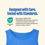 Garanimals Baby & Toddler Girl Lemon Tank Tees - Kid's Sleeveless Tank Top - Size 3-6 Months - Blue, White, Yellow, Pink - 5 Pack