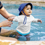 green sprouts Baby Toddler Eco Snap Swim Diaper - Sky Blue - 5T