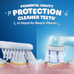 Oral-B iO Kids Limited Rechargeable Electric Powered Toothbrush, Stitch - Automatic Pressure Sensor - 3 Cleaning Settings - Music Timer - 28 Day Battery Life - Travel Case