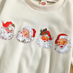MERSARIPHY Baby Christmas Clothes Baby Boy Girl Sweatshirt Romper Santa Baby Romper Tops Fall Winter Outfits