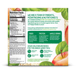 Happy Tot Organics Fiber & Protein Soft-Baked Oat Organic Toddler Snack Apple & Spinach, Organic Gluten Free Kosher Non-GMO, 4.4 Ounce Bars (pack of 5)