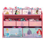 Disney Princess Deluxe 9 Bin Design and Store Toy Organizer by Delta Children, Greenguard Gold Certified