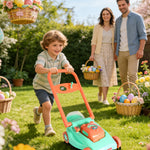 Kids Lawn Mower with Realistic Grass-Cutting Action and Sounds – No Batteries Required | Fun Outdoor Push Toy, Birthday Gift & Holiday Present for 3, 4, 5, 6, 7, 8 Year Old Boys and Girls (Green)