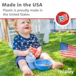 Re-Play 12 oz. Toddler Bowls Set of 3 - Kids Deep-Walled, Durable & Reusable Snack and Meal Bowls, Dishwasher & Microwave Safe, BPA-Free, Made in USA from Recycled Plastic, Princess