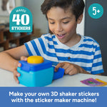Educational Insights 3D Sticker Maker Kit - Arts and Crafts for Kids Ages 4-8, Make Your Own 3D Stickers, Sticker Making Machine, DIY Puffy Stickers for Kids, Mess-Free Toddler Craft Kit