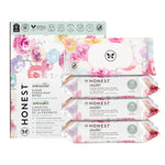 The Honest Company Clean Conscious Multi-Use Wipes, Unscented Hypoallergenic Baby Wipes for Sensitive Skin, 99% Water Plant-Based Compostable Wipes, Pattern Play, 720 Count