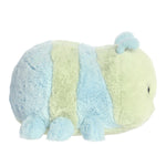 Aurora® Adorable Spudsters™ Carson Caterpillar™ Stuffed Animal - Round Shape Makes for Comforting Cuddles - Perfect for Kids All Ages and Animal Loving Adults - Green 9.5 Inches