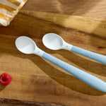 BabyBjörn Feeding Spoon, 2-Pack, Powder Blue