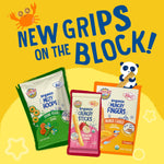 Earth's Best Organic Melty Hoops, Bite-Sized Snacks for Babies 8 Months and Up, Strawberry and Mango, 0.32 Ounce Individual Bags (Pack of 4)