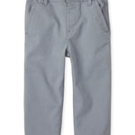 The Children's Place Baby Boys and Toddler Stretch Chino Pants, Fin Gray Single, 18-24 Months US