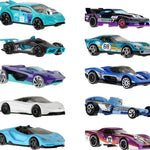 Hot Wheels 10-Pack of Toy Race Cars, Includes 1:64 Scale Corvette, Lamborghini, McLaren Originals (Amazon Exclusive)