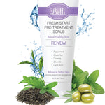 Belli Skincare Fresh Start Pre-Treatment Scrub, Face Cleanser & Facial Scrub for All Skin Types, Detoxifies Skin, Dermatologist Recommended, 6.5 Oz