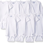 Gerber Baby 8-Pack Short Sleeve Onesie Bodysuits