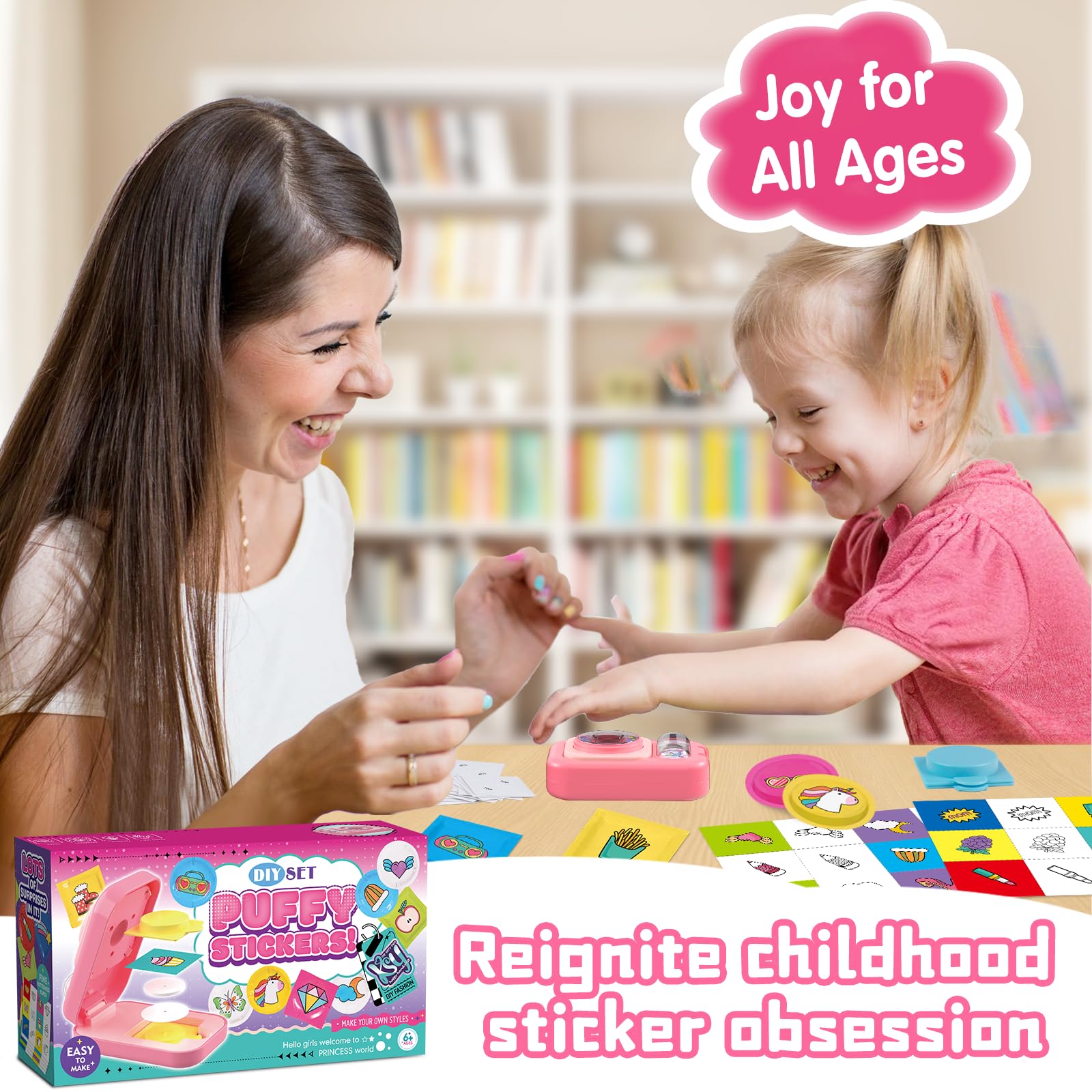 Mini Sticker Making Set Sticker Maker for Kids - Make Your Own - Tacopet - Baby and Toys - USA