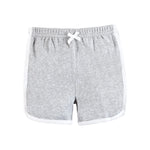 Hudson Baby Unisex Baby and Toddler Shorts Bottoms 4-Pack, Pink White, 6-9 Months