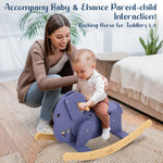 Belleur Rocking Horse for Kids 1-3 Years Old, Premium Wooden Rocking Toy for Toddlers for Indoor & Outdoor Activities, Baby Horse Riding Toy for Birthday & Visit Gifts
