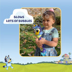 Little Kids BLUEY Light and Sound Musical Bubble Wand, Includes Bubble Solution
