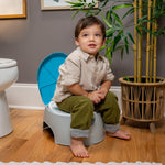 Summer Infant Summer 3-in-1 Train with Me Potty Seat Topper and Stepstool for Toddler Training and Beyond Easy to Empty and Clean Space Saving