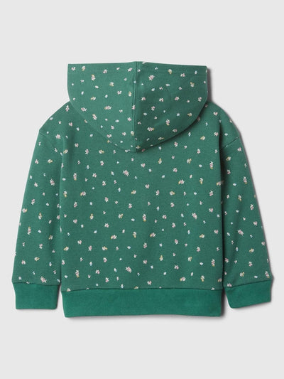 GAP Baby Girls' Playtime Favorite Logo Full Zip Hoodie Hooded Sweatshirt