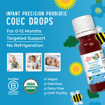 MARYRUTH'S Organics Baby Probiotic Drops | Liquid Precision Probiotics for Digestive Health | Colic Calm | Occasional Colic Baby Relief | USDA Organic | Vegan | Baby Essentials| 30 Servings