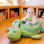 Melissa & Doug Kids Turtle Ball Pit with 60 Balls, Green