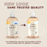 SheaMoisture Baby Wash and Shampoo 100% Virgin Coconut Oil for Baby Skin Cruelty Free Skin Care 13 oz