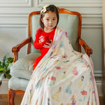 Copper Pearl Jumbo Premium Knit 3 Layer Stretchy Throw Blanket Disney Princess