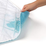 PharMeDoc Washable Bed Pad for Incontinence, Leak Proof & Slip Resistant 52" x 34" inches Mattress Protector Bedwetting Pads for Adults/Pets
